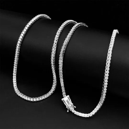 Moissanite Tennis Necklace