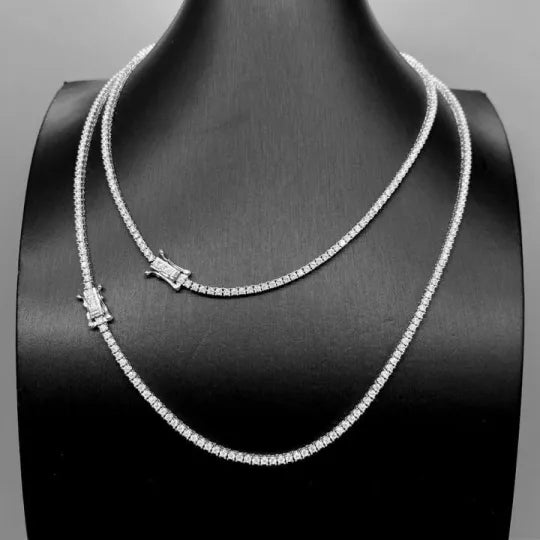 Moissanite Tennis Necklace